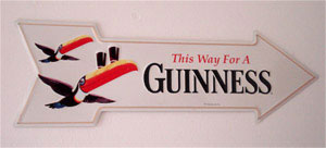 Guinness Toucan Sign